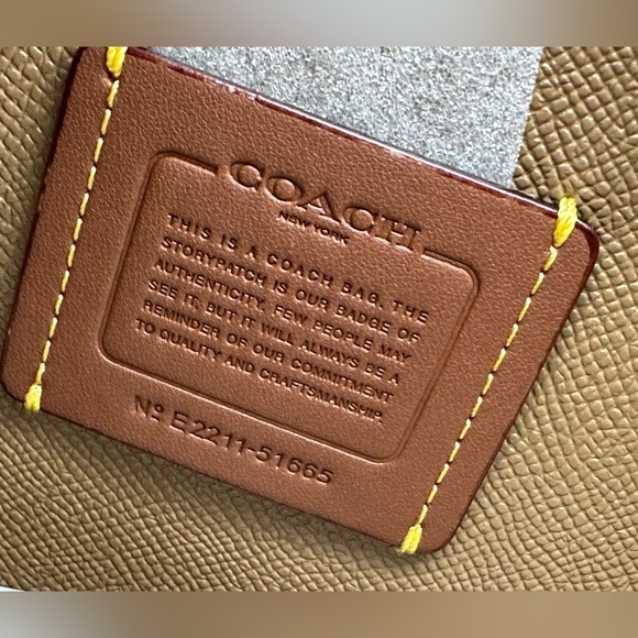 Coach Signature Leather Carryall Bag - Picture 14 of 15